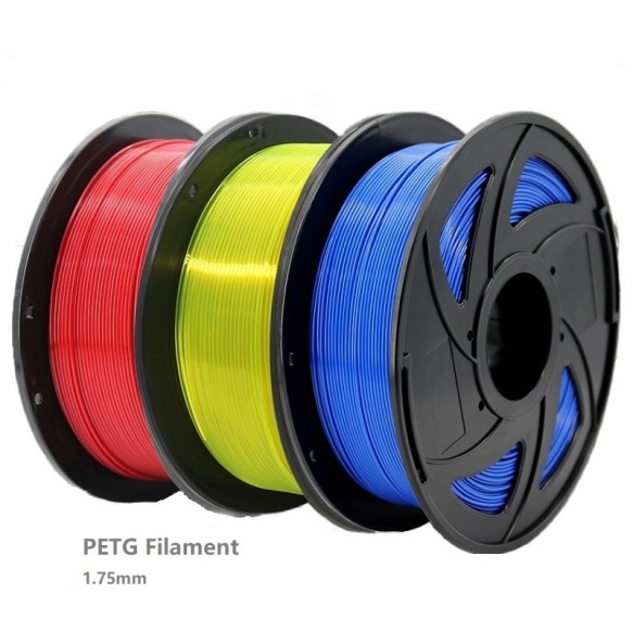 3D Printer PETG Filament 1.75mm Sublimation Filament Plastic Green Black Red 3D Printing Filament Silver Material