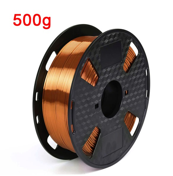 Silk Copper PLA 1.75mm 3D Printer Filament Luxury Silky Rich Luster 250g/500g/1kg Shiny 3D Pen Printing Materials Consumables