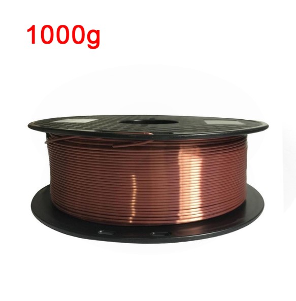 3D Printer Filament PLA 1.75mm 250g/500g/1KG Metallic Feel Shiny Silk 3D Printing Material Special sale Purple/ Copper Filament