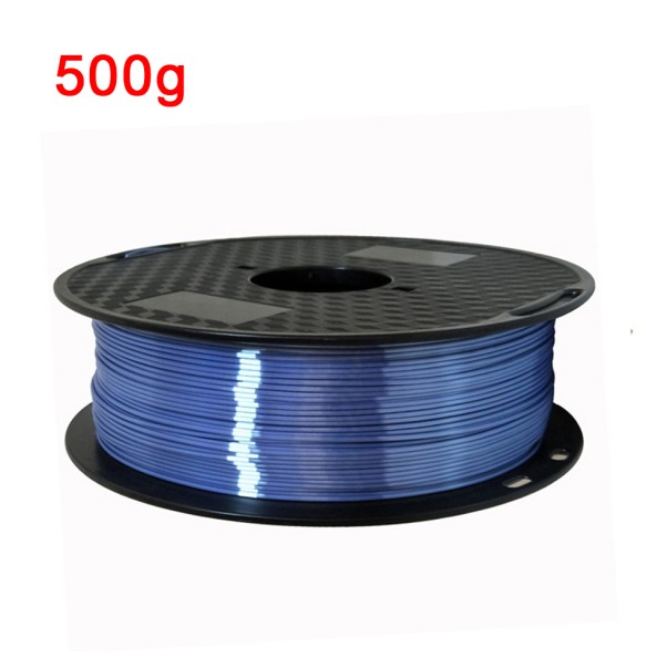 1.75mm Silk PLA Filament 3D Printer Shiny Materal 500G/250G Black Wihte Red Blue Sublimation Solid Silk-like 3D Printer Filament