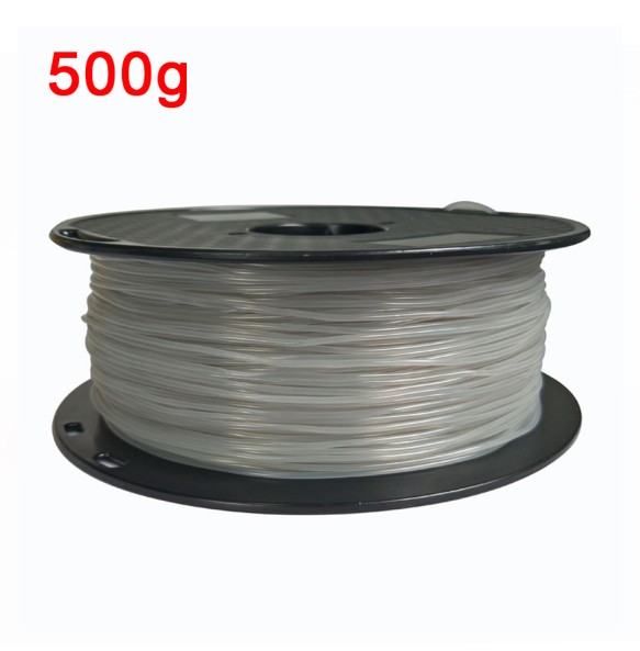 1.75mm Flexible TPU 3D Printing Filament No Bubble Non-toxic Sublimation 3D Printer Plastic Material TPU Filament 0.5KG/0.25KG