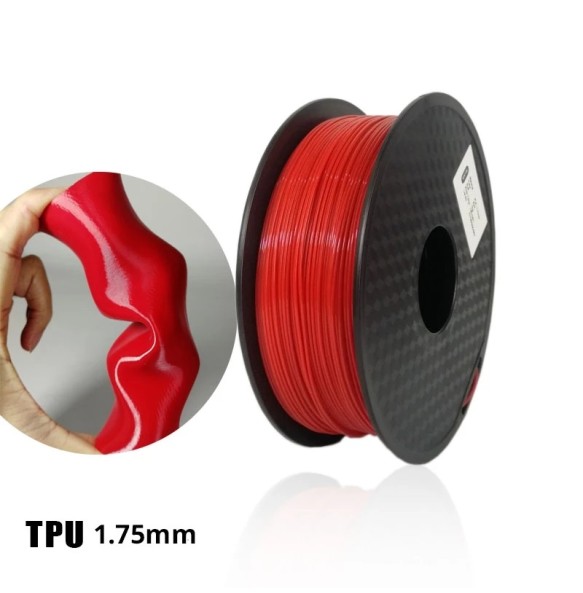 1.75mm Flexible TPU 3D Printing Filament No Bubble Non-toxic Sublimation 3D Printer Plastic Material TPU Filament 0.5KG/0.25KG