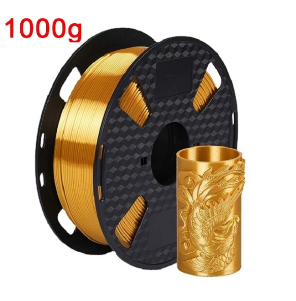 200G 3D Filament PLA 1kg 1.75mm Silk Filament 3D Printer Silky Filament PLA 3D Printing Material Copper 3D Filamento Rose Gold