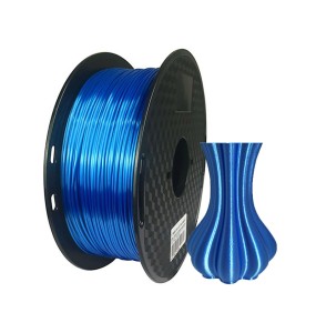 Sapphire Blue Silk PLA 1.75mm 3D Printer Filament Luxury Silky Luster 250g/500g/1kg Shiny 3D Pen Printing Materials Consumables