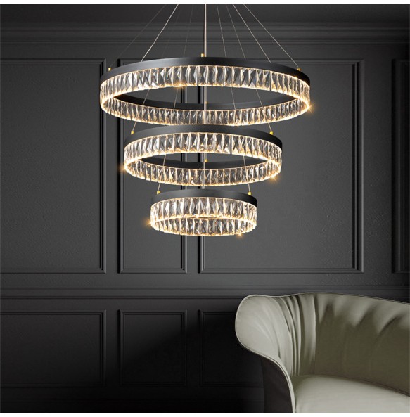 Nordic Creative Crystal Ceiling Chandelier Led Cristal Lampara De Techo Living Room Decoration Lustres 2024 Luxury Lamps