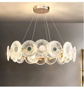 Modern 2024 Luxury Lustres Led Ceiling Pendant Lights Home Decor Suspension Luminaire Decoration Chandelier for Living Room