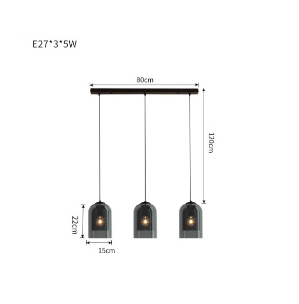 Post Modern Suspension Dimmable LED Minimalism Pendant Light Hanging Lamp Wall Lamp Home Decor Appliance Dining Room Kitchen