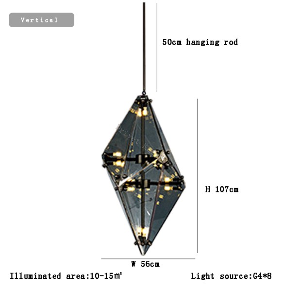 Nordic Designer Led Home Decor Pendant Lamps Glass Lampshade Lustres 2024 Art Deco Ceiling Chandelier for Dining Room Bar Lampe