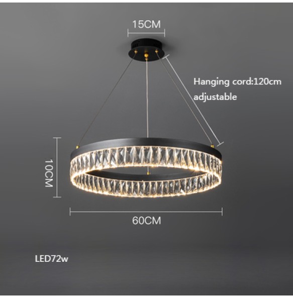 Nordic Creative Crystal Ceiling Chandelier Led Cristal Lampara De Techo Living Room Decoration Lustres 2024 Luxury Lamps