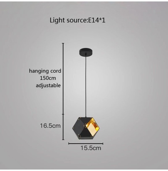 LED Pendant Light Hanging Lamps New To The Season Lamparas De Techo Cube Light Art Deco All-match Style