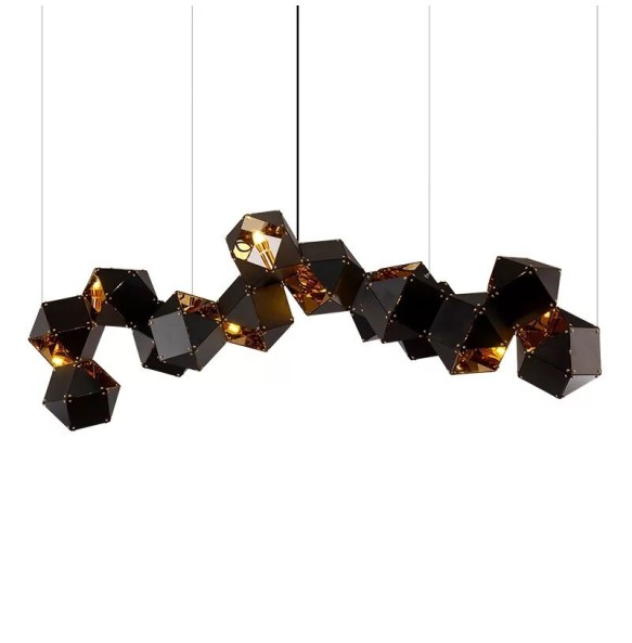 LED Pendant Light Hanging Lamps New To The Season Lamparas De Techo Cube Light Art Deco All-match Style