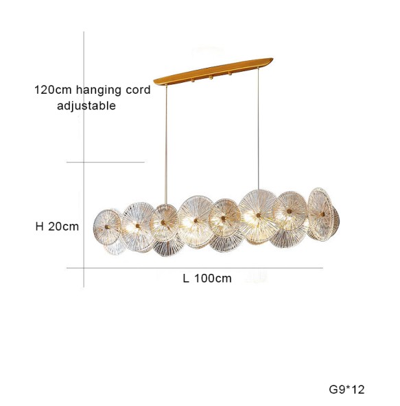 Modern 2024 Luxury Lustres Led Ceiling Pendant Lights Home Decor Suspension Luminaire Decoration Chandelier for Living Room