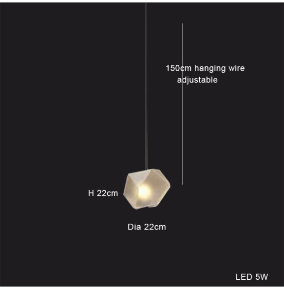 Minimalist Glass Pendant Lights Led Art Decor Long Lamp Chandelier 2024 Suspension Luminaires Lustres for Dining Room Table