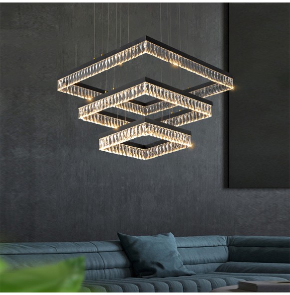 Nordic Creative Crystal Ceiling Chandelier Led Cristal Lampara De Techo Living Room Decoration Lustres 2024 Luxury Lamps