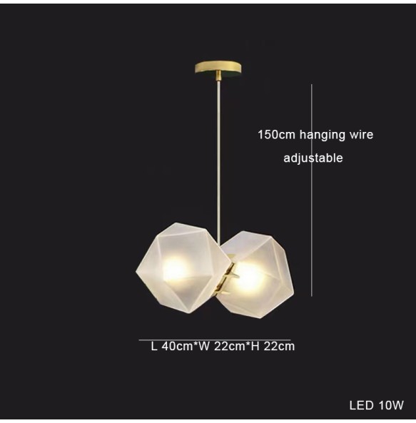 Minimalist Glass Pendant Lights Led Art Decor Long Lamp Chandelier 2024 Suspension Luminaires Lustres for Dining Room Table