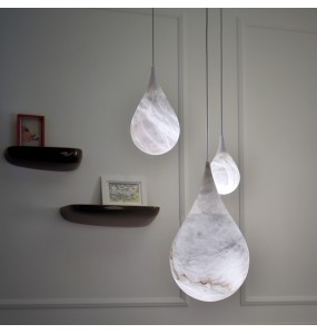 2024 Art Decor Pendant Light with Marble Led Luxury Restaurant Kitchen Island Home Decor Lustres Dining Room Marble Hanging Lamp