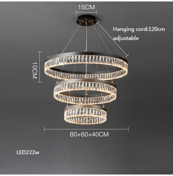 Nordic Creative Crystal Ceiling Chandelier Led Cristal Lampara De Techo Living Room Decoration Lustres 2024 Luxury Lamps