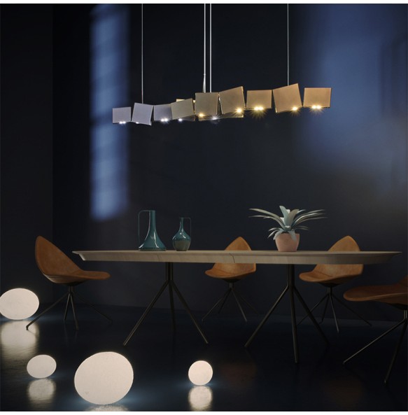 Modern Suspension Upscale Boxes Light LED Lustre Gold Black Pendant Light 2024 Art Design Luxury Home Decor Home Appliance