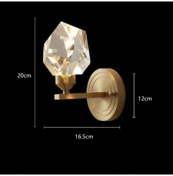 Modern Hanglamp Diamond Crystal Brass LED Hanging Lamp Lustre Gold Pendant Light Luxury Home Decor Living Room Dining Room