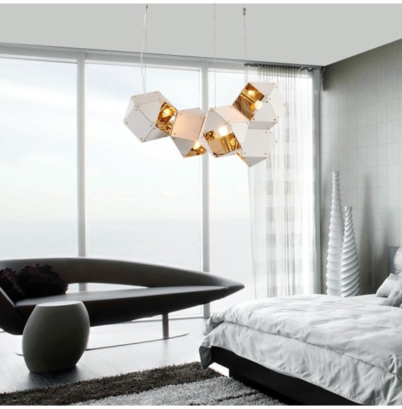 LED Pendant Light Hanging Lamps New To The Season Lamparas De Techo Cube Light Art Deco All-match Style