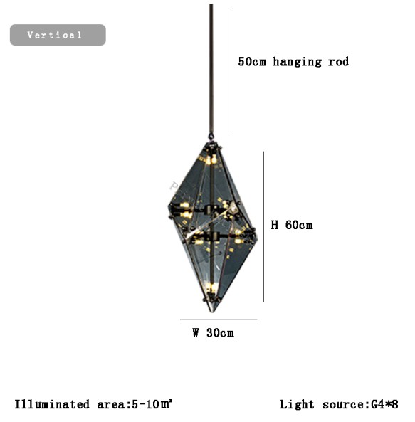 Nordic Designer Led Home Decor Pendant Lamps Glass Lampshade Lustres 2024 Art Deco Ceiling Chandelier for Dining Room Bar Lampe