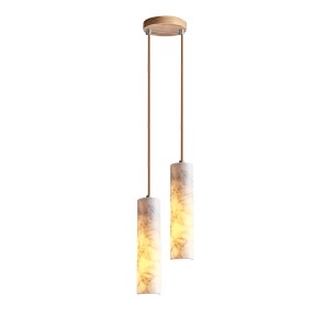 Modern Marble Hanging Lamp Led Luxury Chandelier Marble Kitchen Island Home Decor Lustres Dining Room Pendant Light