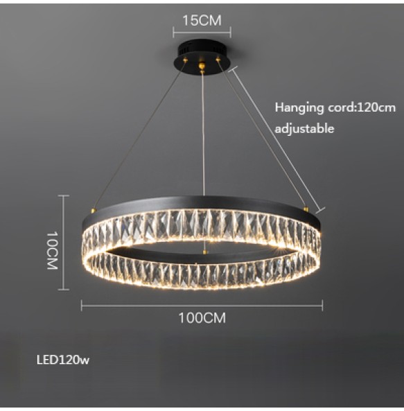 Nordic Creative Crystal Ceiling Chandelier Led Cristal Lampara De Techo Living Room Decoration Lustres 2024 Luxury Lamps