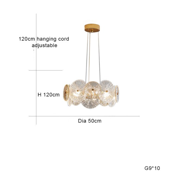 Modern 2024 Luxury Lustres Led Ceiling Pendant Lights Home Decor Suspension Luminaire Decoration Chandelier for Living Room