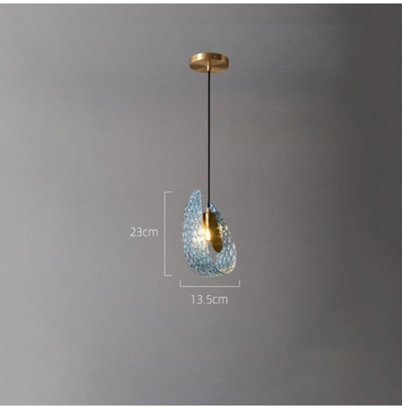 Luxury Long Chandelier Glass Modern Home Decoration Accessories Light Fixture for Dining Room Table 2024