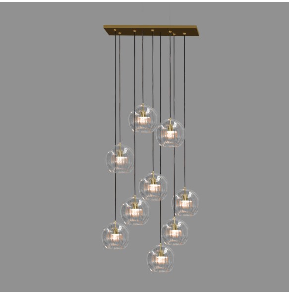 Nordic Led Glass Pendant Light Modern Kitchen Hanging Lights Bar Lustres Lamp Dining Living Room Home Decor Lighting Fixtures