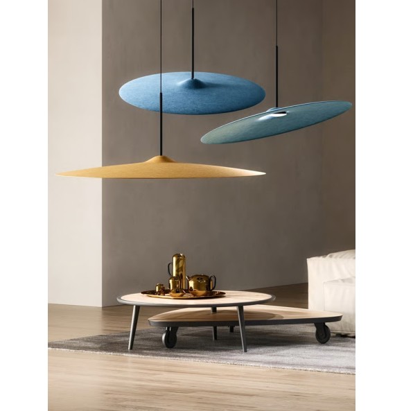 Nordic Italian Minimalist Blue Pendant Lights above Dining Table Modern Led Home Decoration Hanging Lamps for Office Restaurant