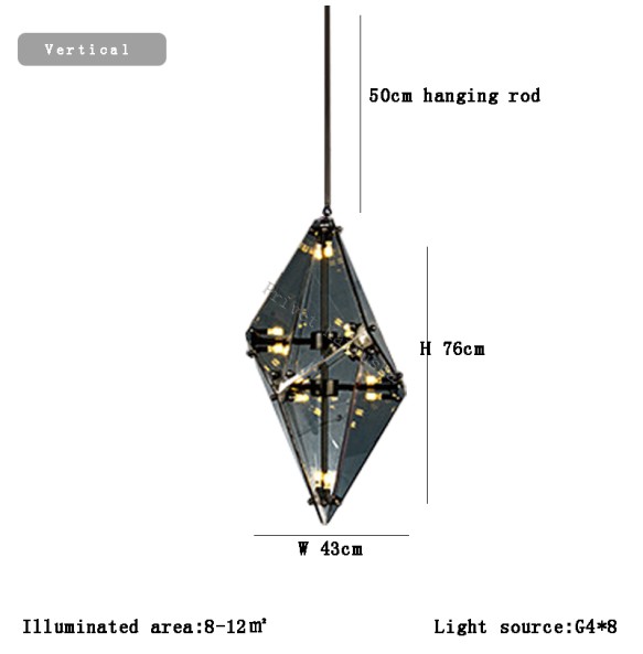 Nordic Designer Led Home Decor Pendant Lamps Glass Lampshade Lustres 2024 Art Deco Ceiling Chandelier for Dining Room Bar Lampe