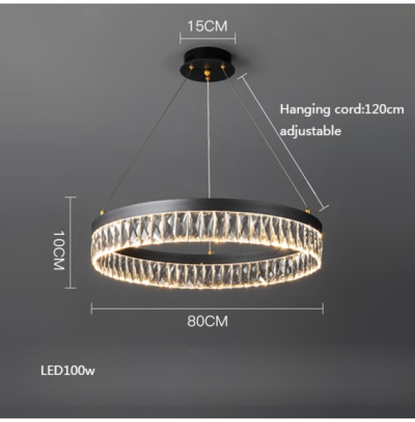 Nordic Creative Crystal Ceiling Chandelier Led Cristal Lampara De Techo Living Room Decoration Lustres 2024 Luxury Lamps