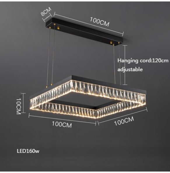 Nordic Creative Crystal Ceiling Chandelier Led Cristal Lampara De Techo Living Room Decoration Lustres 2024 Luxury Lamps