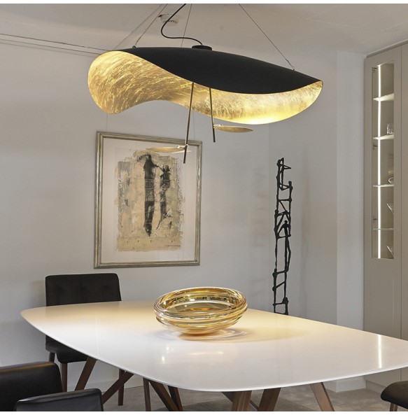 Postmodern Minimalist Led Kitchen Island Pendant Lights Dimmable Suspension Luminaire Lustres Chandelier for Living Room Foyer