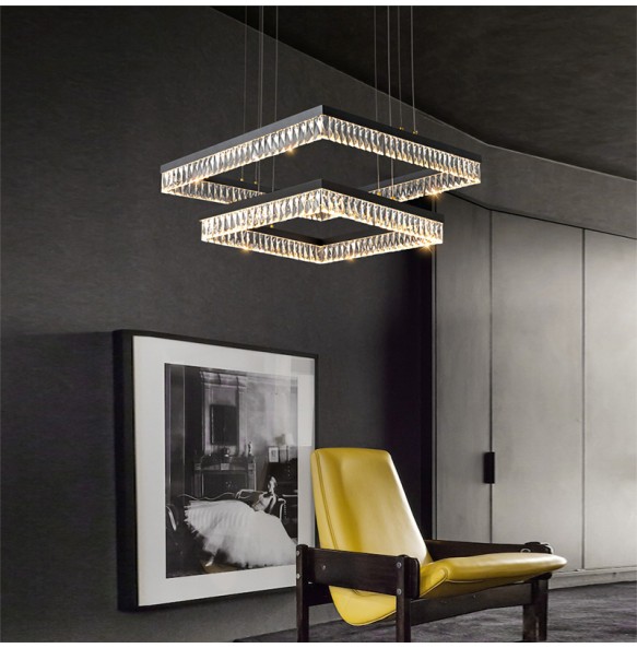 Nordic Creative Crystal Ceiling Chandelier Led Cristal Lampara De Techo Living Room Decoration Lustres 2024 Luxury Lamps