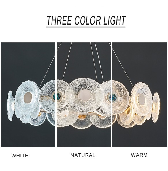 Modern 2024 Luxury Lustres Led Ceiling Pendant Lights Home Decor Suspension Luminaire Decoration Chandelier for Living Room