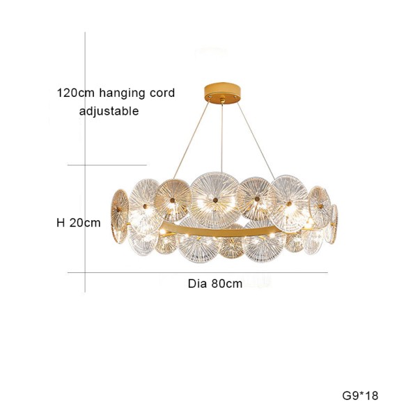 Modern 2024 Luxury Lustres Led Ceiling Pendant Lights Home Decor Suspension Luminaire Decoration Chandelier for Living Room