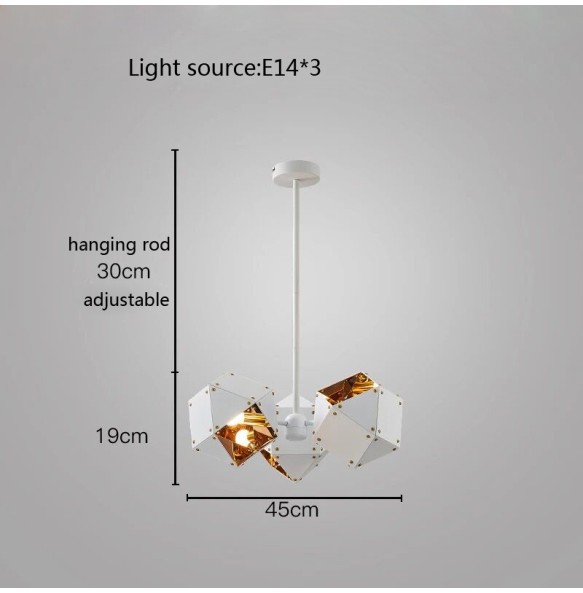 LED Wall Lamp 2024 Cube Light All-match Style  Bedroom Closet Home Decor for Living Room Cabinets