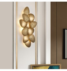 Modern Gold Pebbles LED Wall Lamp 2024 Home Decor Home Appliance Wall Decor Bedroom Living Room Wall Sconce