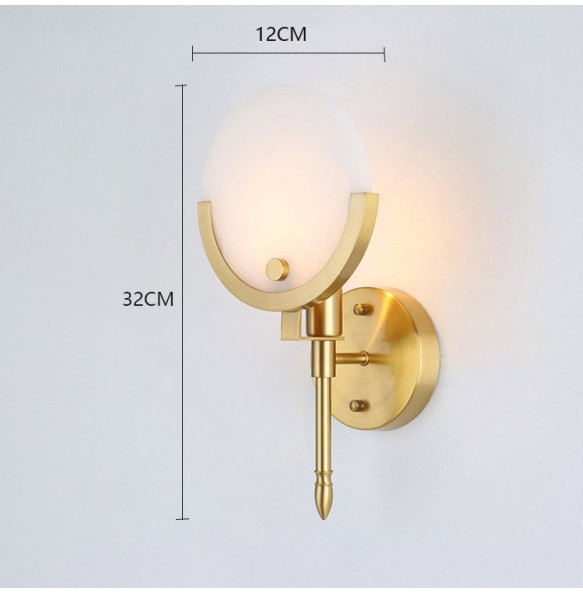 Postmodern LED Wall Sconce Lamp Bedroom Closets Night Light Luxury Aisle Lights Home Wall Decor Appliance Indoor