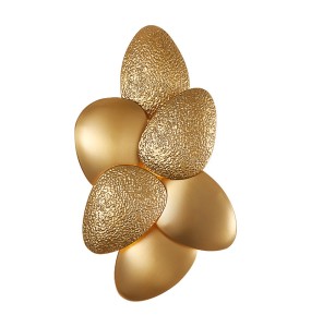 Gold Pebbles LED Wall Lamp 2024 Lustre Light Fixture Home Decor Home Appliance Wall Decor Bedroom Night Light Luxury