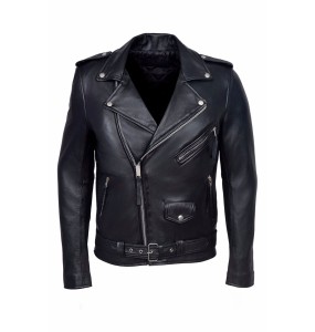 Leather Jacket Men  Collar Slim Pu Leather Jacket Fashion Motorcycle Causal Coat Mens Moto Biker Leather Coat