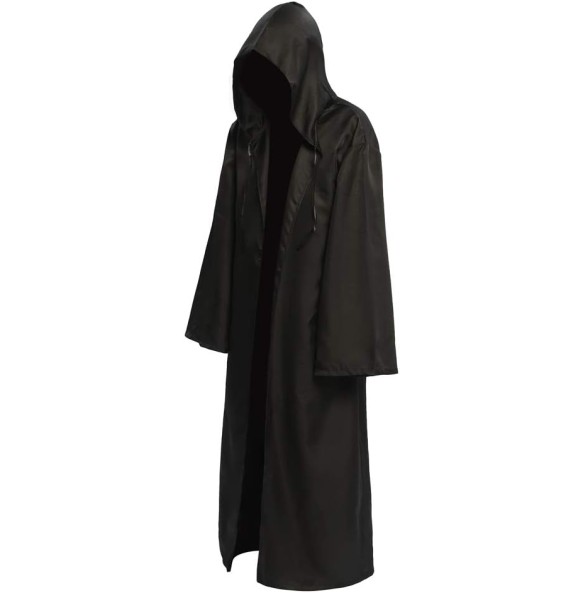 2024  Wizard Tunic Hooded Robe Halloween Cloak Cosplay Costumes Brown  cosplay costumes