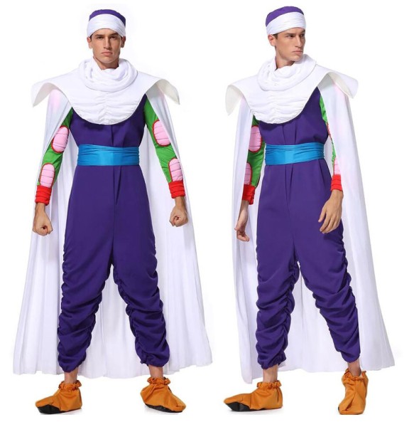 Anime Piccolo Costume Adult Men Halloween Party Cosplay   Costume