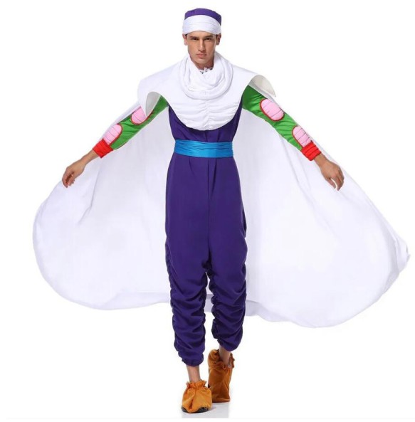 Anime Piccolo Costume Adult Men Halloween Party Cosplay   Costume