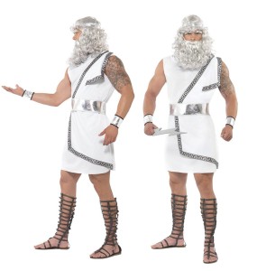 Greek Myth Zeus Goddess Couple Cosplay Costume Performance Ancient Egypt Cleopatra Fancy Dress  anime cosplay