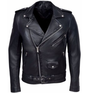 Leather Jacket Men  Collar Slim Pu Leather Jacket Fashion Motorcycle Causal Coat Mens Moto Biker Leather Coat