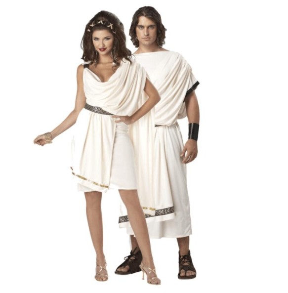 2024 Ancient Egypt Romans Greeck Zeus Toga Goddess Couple Costume  anime cosplay