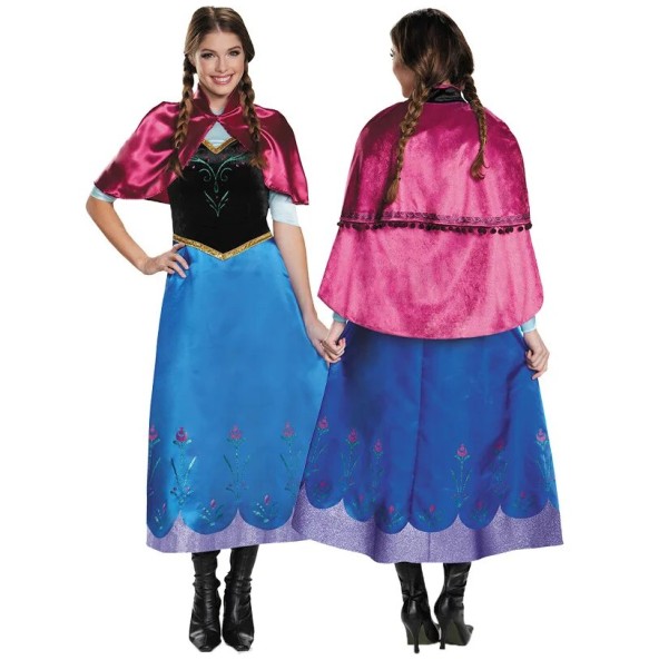 Cosplay Costume for Women, Ideal for Performances and Themed Events Frozen Anna Princess